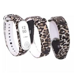 Браслет для смарт часов Mi Band 3 / 4 Leopard