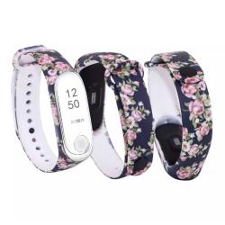Браслет для смарт часов Mi Band 3 / 4 Peony
