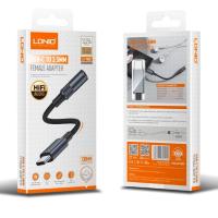 Переходник LDNIO LS-Y80c Type C to 3.5MM 13cm Black