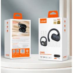 Наушники Bluetooth LDNIO T07 OWS Bone Conduction Earphones Black