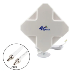Комнатная настольная антенна Ромб для 4G LTE CRC9 с подставкой
