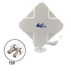 Комнатная настольная антенна Ромб для 4G LTE TS9 с подставкой