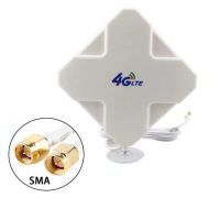 Комнатная настольная антенна Ромб для 4G LTE SMA male с подставкой