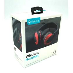 Наушники Bluetooth Celebrat A9 Red