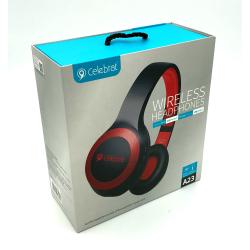 Наушники Bluetooth Celebrat A23 Red