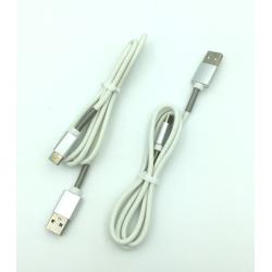 Дата кабель TC-001 круглый Type C White (тех. упаковка)