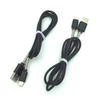 Дата кабель TC-001 круглый Type C Black (тех. упаковка)