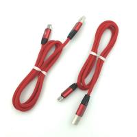 Дата кабель TC-006 круглый плетенный Type C Red (тех. упаковка)