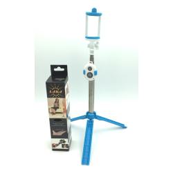 Монопод-трипод WXY-01 Bluetooth Blue