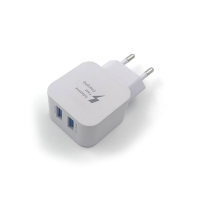 Сетевое ЗУ PLE202N (5V/2.1A/2USB) тех. упаковка