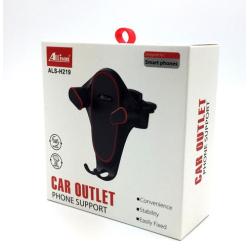 Автомобильный держатель ALLISON ALS-H219 в воздуховод Black