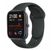 Браслет для смарт часов Xiaomi Amazfit BIP с кнопкой (ширина 20 mm) #19 Olive
