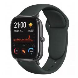 Браслет для смарт часов Xiaomi Amazfit BIP с кнопкой (ширина 20 mm) #19 Olive