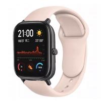 Браслет для смарт часов Xiaomi Amazfit BIP с кнопкой (ширина 20 mm) #21 Powder Sand