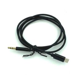 Кабель AUX Type C to 3.5mm Black