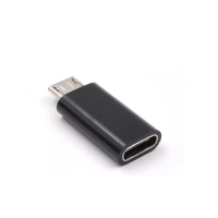 Переходник Type C to Micro USB Black