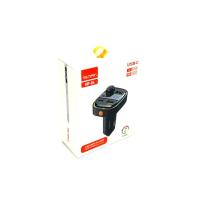 FM модулятор SUNPIN MP-04 Bluetooth + Fast Charger + Type C PD RGB Black
