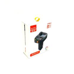 FM модулятор SUNPIN MP-04 Bluetooth + Fast Charger + Type C PD RGB Black