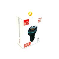FM модулятор SUNPIN MP-05 Bluetooth + Fast Charger + Type C PD Black