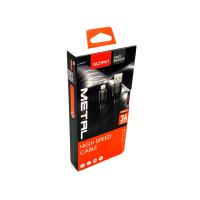 Дата кабель Sunpin DM-01 USB to Lightning 3A Black 