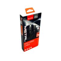 Дата кабель Sunpin DM-01 Type C to Lightning 27W Black 