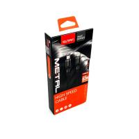 Дата кабель Sunpin DM-01 Type C to Type C 65W Black 