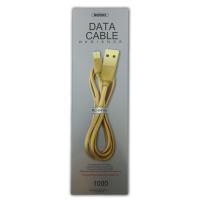 Дата кабель Remax RC-041m Radiance micro USB Gold