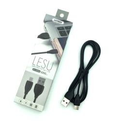 Дата кабель Remax RC-050a Lesu Type C Black