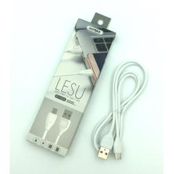 Дата кабель Remax RC-050a Lesu Type C White