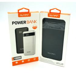 Power Bank SUNPIN SP110 (10000mAh/2.1A/2USB) Black 3 input
