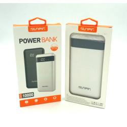 Power Bank SUNPIN SP110 (10000mAh/2.1A/2USB) White 3 input