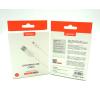 Дата кабель Sunpin U02 Lightning 2.4A White 