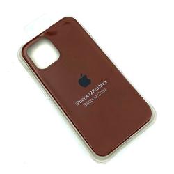 Чехол iPhone 12 Pro Max Silicon Case Copy #74 Dark Brown
