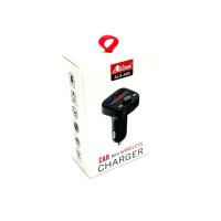FM модулятор ALS-A89 Bluetooth + Charger (2USB/5V/3.1A) Black