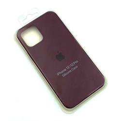 Чехол iPhone 12 / 12 Pro Silicon Case Copy #67 Bordo
