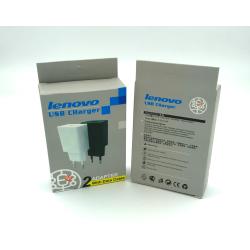 Сетевое ЗУ LENOVO C-P63 (5V/2A/1USB) + кабель Micro USB White
