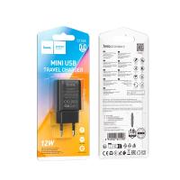 Сетевое ЗУ HOCO C134A (5V/2.4A/1 USB) Black