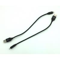 Дата кабель M-001 круглый Micro USB 0.3m Black (тех. упаковка)