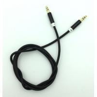 Кабель AUX A-003 плетенный круглый Black (тех. упаковка)