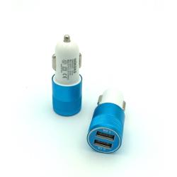 Автомобильное ЗУ KO-20 (5V/2.1A/2USB) Blue (тех. упаковка)