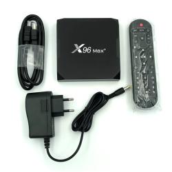 Android Smart TV Box X96 MAX+ 4/32Gb Amlogic S905X3 A55 CPU Android 9.0