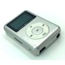 Плеер MP3 Digital + LCD с внешнем динамиком Silver