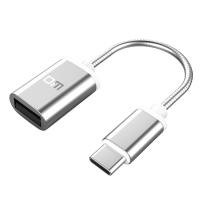OTG переходник DM AD007 Type C to USB Silver
