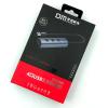 HUB USB2.0 DM CHB008 4 USB Metal USB-A 30cm Black