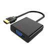 Переходник HDMI to VGA DM CHB020 Plastic 15 cm Black