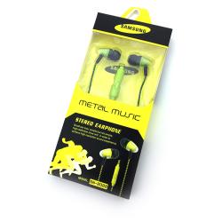 Наушники SAMSUNG SN-2022 + mic Green