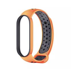 Браслет Nike  для смарт часов Mi Band 5 Gold_Gray