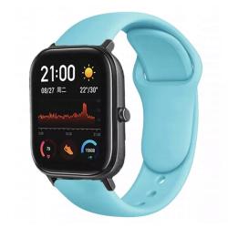 Браслет для смарт часов Xiaomi Amazfit BIP с кнопкой (ширина 20 mm) #20 Pulan