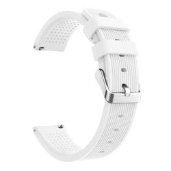 Браслет для смарт часов Xiaomi Amazfit BIP model 732 (ширина 20 mm) White