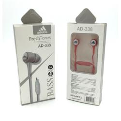 Наушники ADIDAS AD-338 + mic Red
